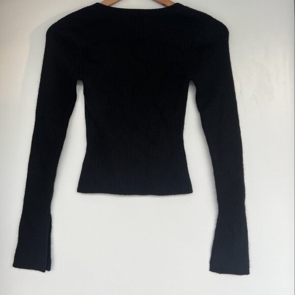 Reformation Glenna Cashmere Sweater Size Small - Picture 3 of 6